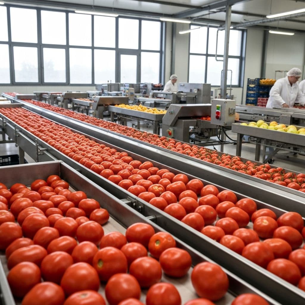 Immagine rappresentativa del settore Conserviero, frutta e verdura